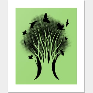 Tree of Crows Posters and Art